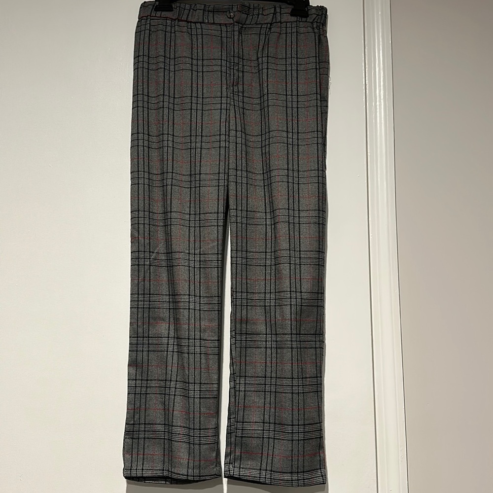 Plaid Work Trousers
